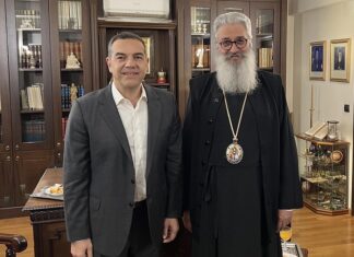 Αλεξανδρούπολη: Συνάντηση Μητροπολίτη Άνθιμου με τον Αλέξη Τσίπρα