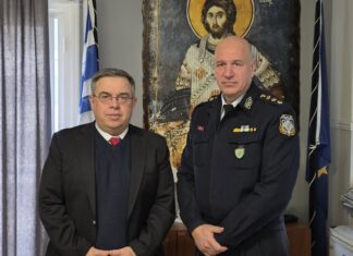 Γαλαμάτης στην Αλεξανδρούπολη: Στήριξη στις αστυνομικές δυνάμεις του Έβρου