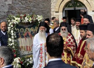 Σαμοθράκη: Με λαμπρότητα η πανήγυρις των Πέντε Νεομαρτύρων