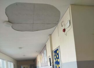 Ανησυχία για την ασφάλεια στο 3ο Δημοτικό και 3ο Νηπιαγωγείο Ορεστιάδας μετά από πτώση τμήματος οροφής