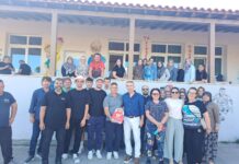 Παράδοση απινιδωτή στο Μεγά Δέρειο με δράση ΚΑΡΠΑ και εκπαίδευση πρώτων βοηθειών