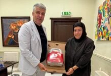 Τοψίδης: Παράδοση απινιδωτή στη Μονή Κοιμήσεως της Θεοτόκου Μάκρης