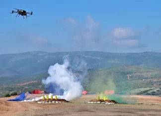 Κινήσεις τεθωρακισμένων οχημάτων και πτήσεις μη επανδρωμένων συστημάτων στο Πεδίο Βολής «Αετός» Αλεξανδρούπολης