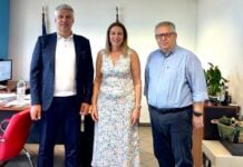 Συνάντηση Τοψίδη στην Αθήνα για το φράγμα Μαρμαρά και τα εγγειοβελτιωτικά έργα της ΑΜΘ