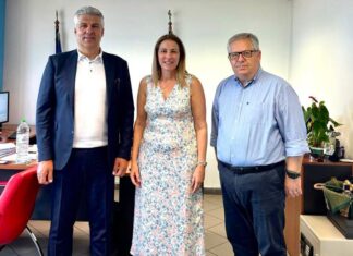 Συνάντηση Τοψίδη στην Αθήνα για το φράγμα Μαρμαρά και τα εγγειοβελτιωτικά έργα της ΑΜΘ