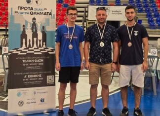 Τρεις διακρίσεις για τον Εθνικό Αλεξανδρούπολης στο Πανελλήνιο Πρωτάθλημα Blitz Σκακιού