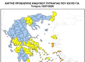 Υψηλός κίνδυνος πυρκαγιάς στον Έβρο την Τετάρτη 15 Ιουλίου – Σε ισχύ απαγόρευση κυκλοφορίας σε δασικές περιοχές